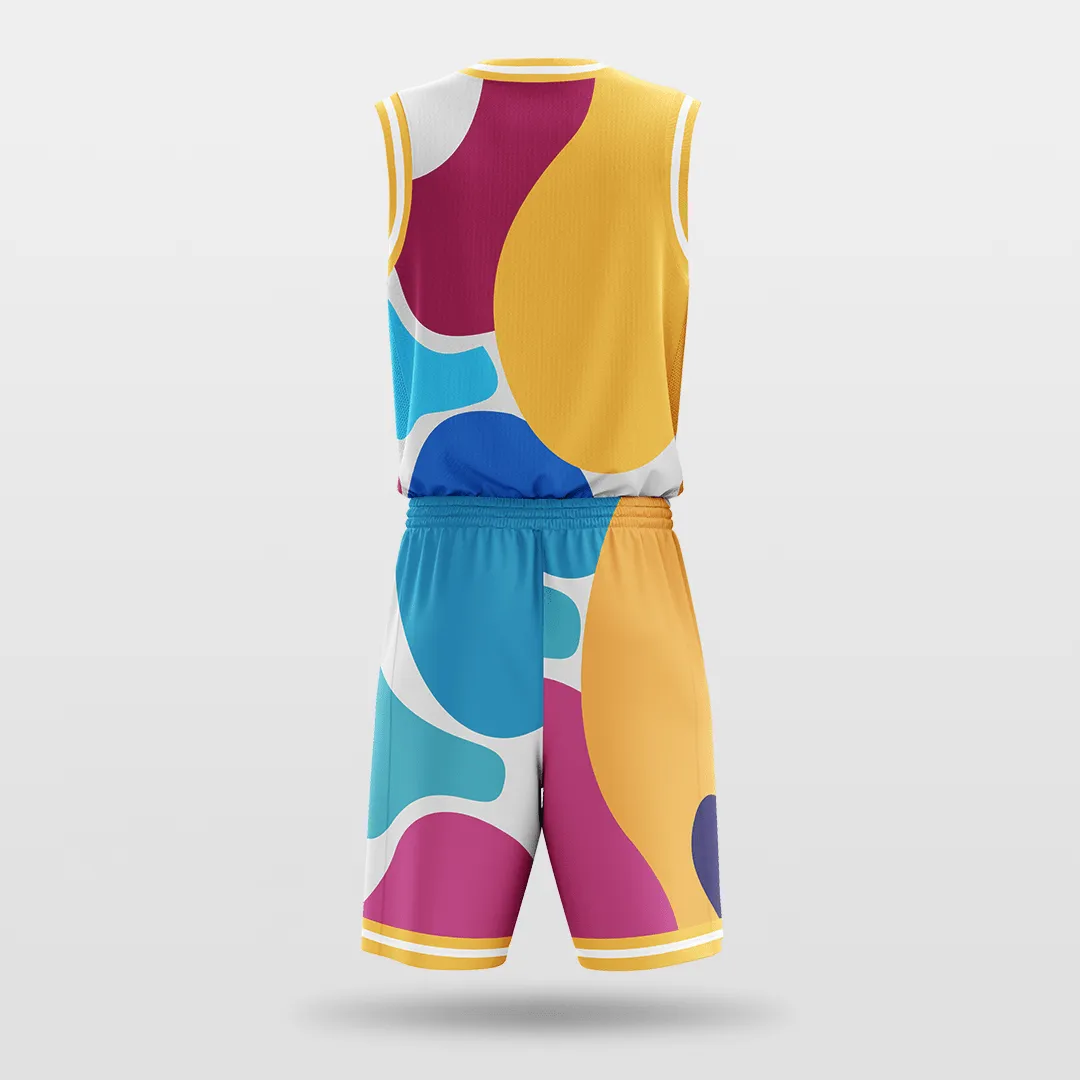 Rainbow candy - Customized Sublimated Basketball Set