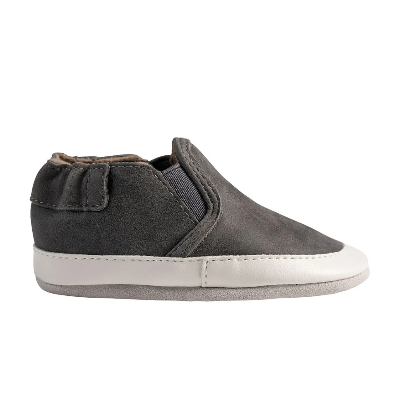 Robeez Liam Soft Soles Color: Charcoal Grey