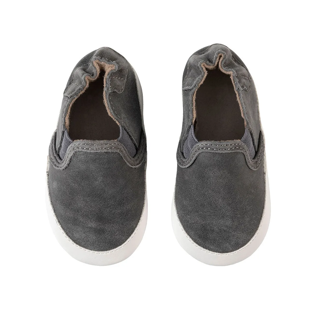 Robeez Liam Soft Soles Color: Charcoal Grey