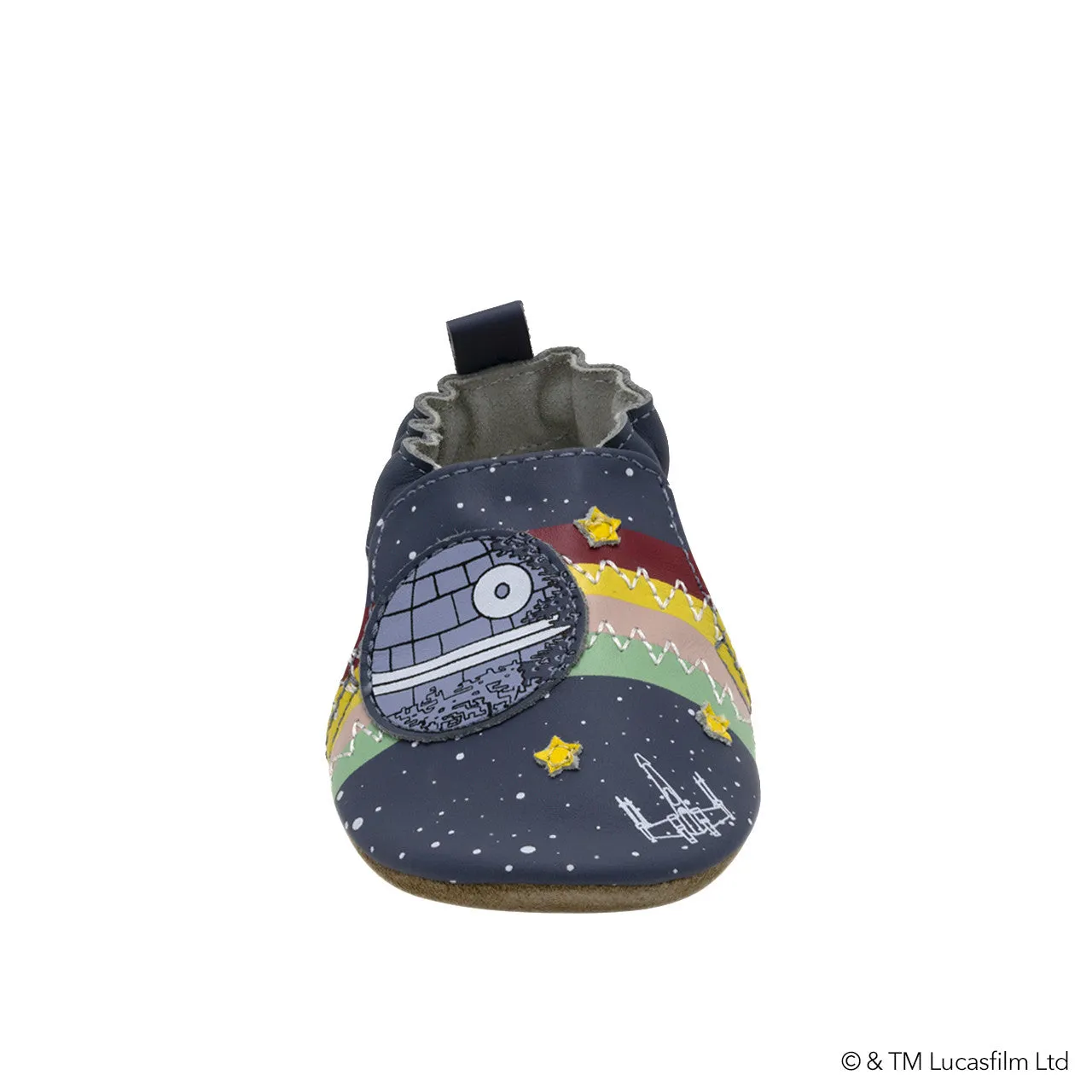 Robeez Star Wars™ Rule the Galaxy Soft Soles Color: Dark Blue