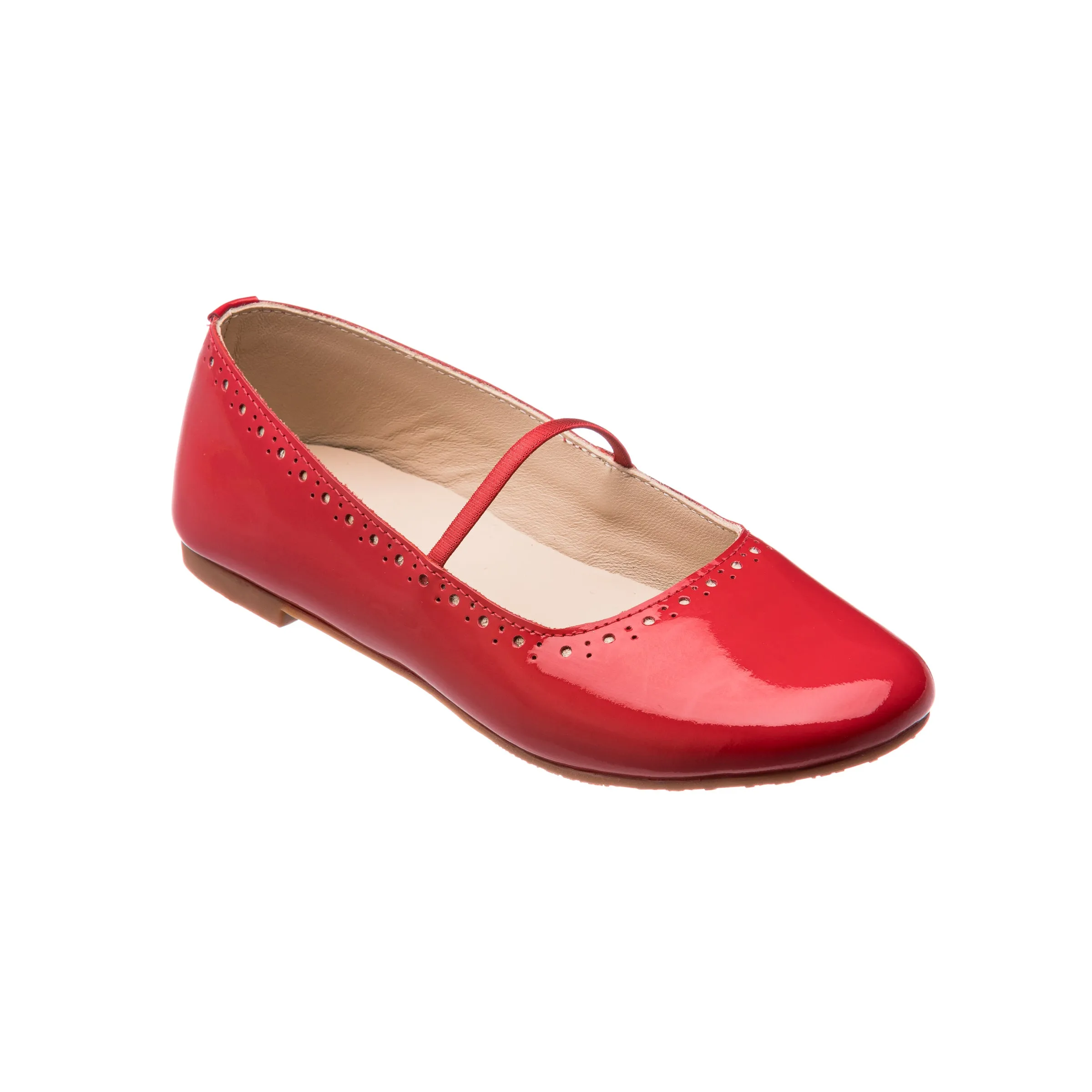 Sasha Ballerina Flat Red