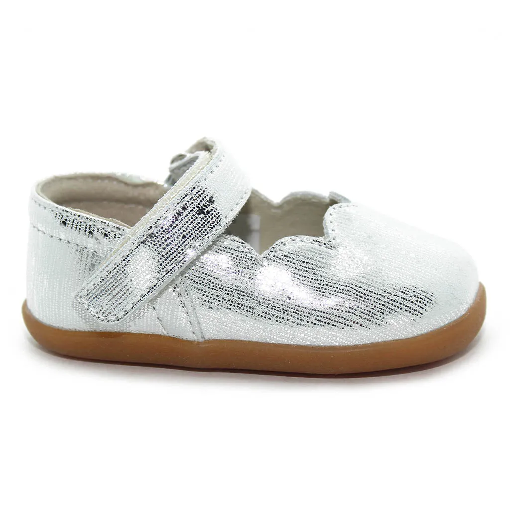 See Kai Run Susie Silver Infants Walkers Girls - Kids Shoes