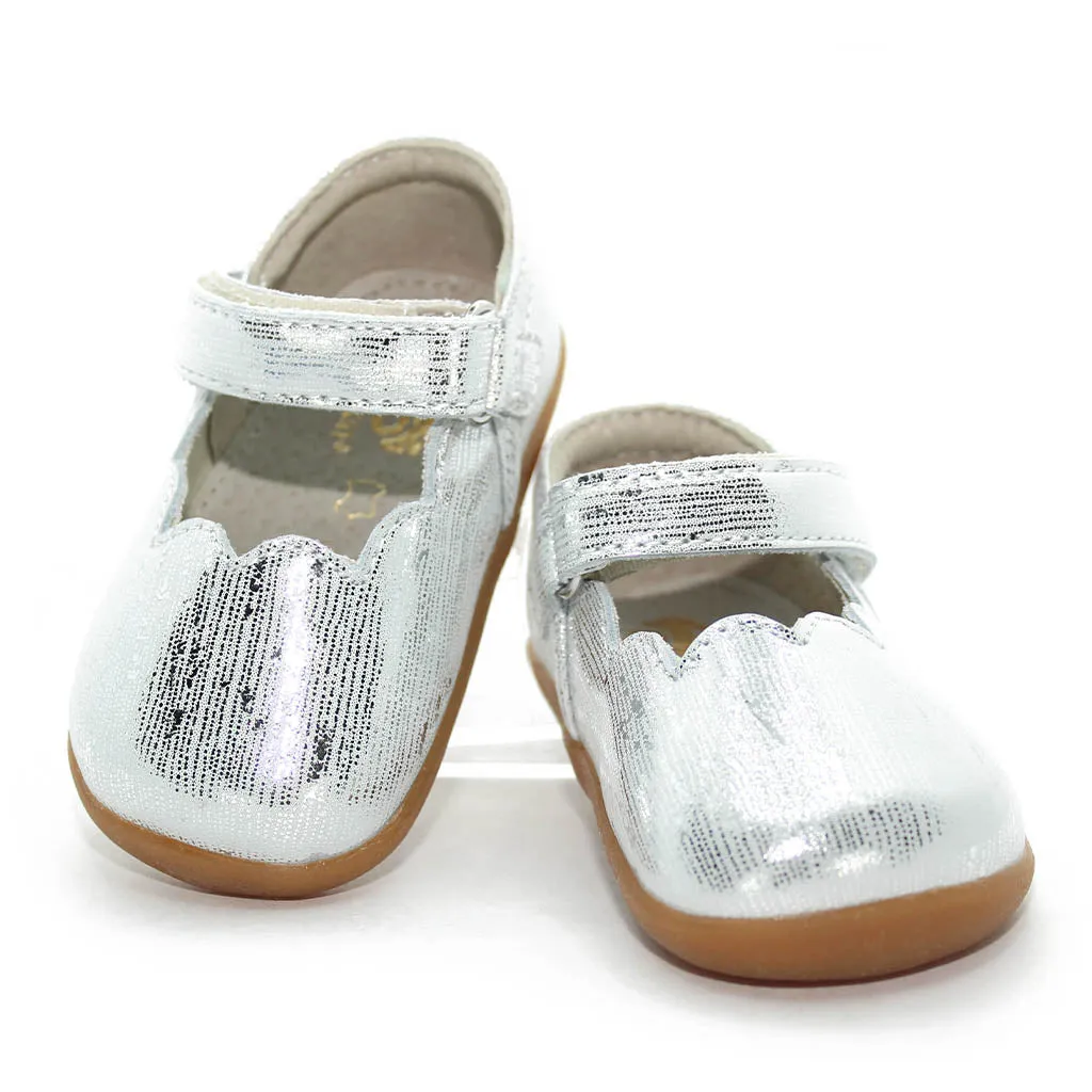 See Kai Run Susie Silver Infants Walkers Girls - Kids Shoes