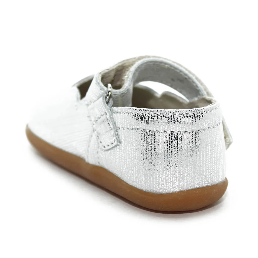 See Kai Run Susie Silver Infants Walkers Girls - Kids Shoes