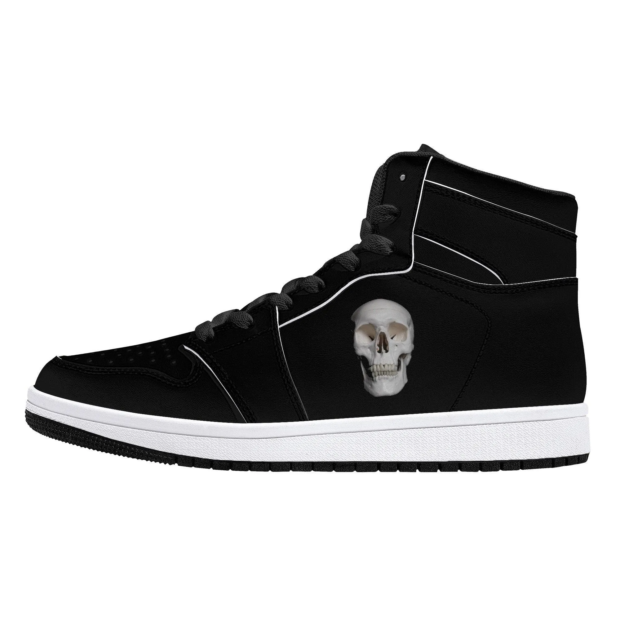 Skull High-Top Trainers