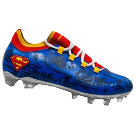 Superman Youth Football Cleats - Velocity 2.0 by Phenom Elite