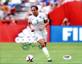 Sydney Leroux Autographed 8x10 Photo Team USA PSA/DNA Stock #98173