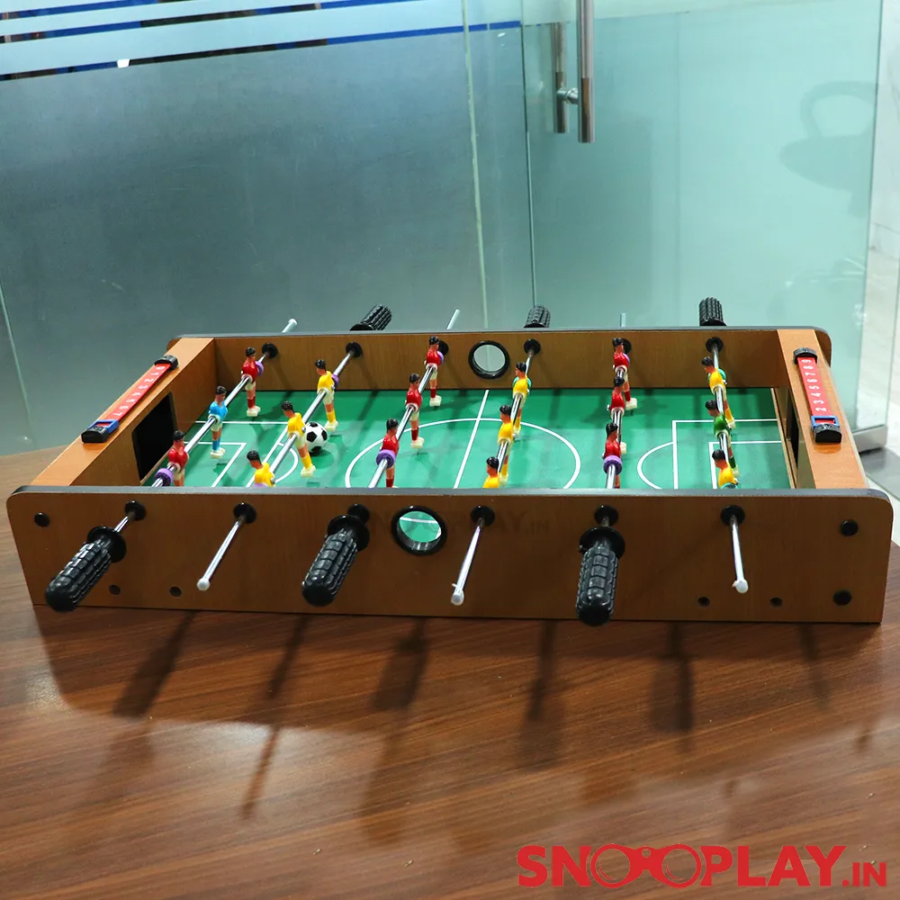 Tabletop Football Big (Foosball Game)- with legs | Assorted Designs and Colours