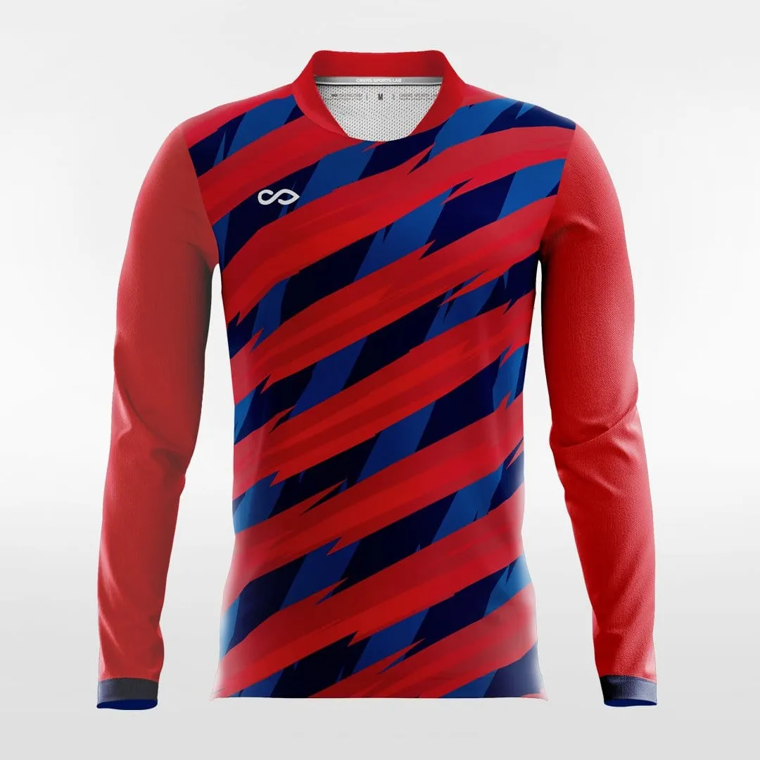 Thorn - Customized Men's Sublimated Long Sleeve Soccer Jersey