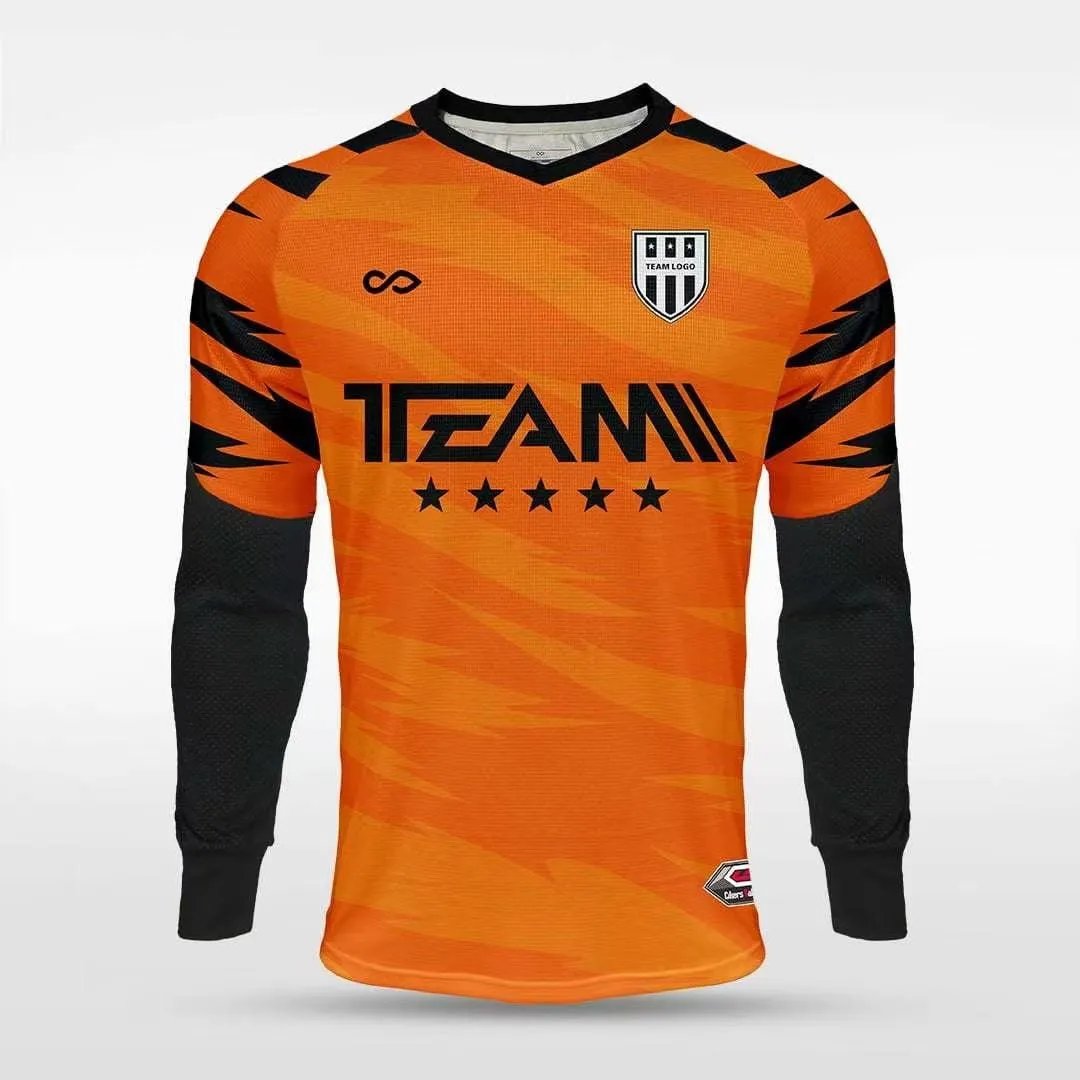 Tiger Roar - Customized Adult Goalkeeper Long Sleeve Soccer Jersey