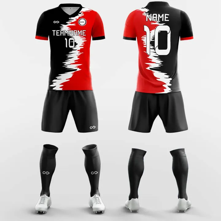 Two Tone - Custom Soccer Jerseys Kit Sublimated Design