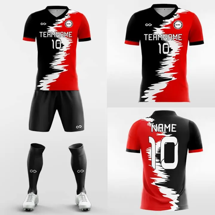 Two Tone - Custom Soccer Jerseys Kit Sublimated Design