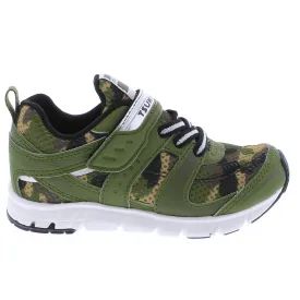 Velocity Kid's Athletic Trainer - Olive Green/Camo