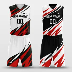 Weathering - Customized Reversible Sublimated Basketball Set