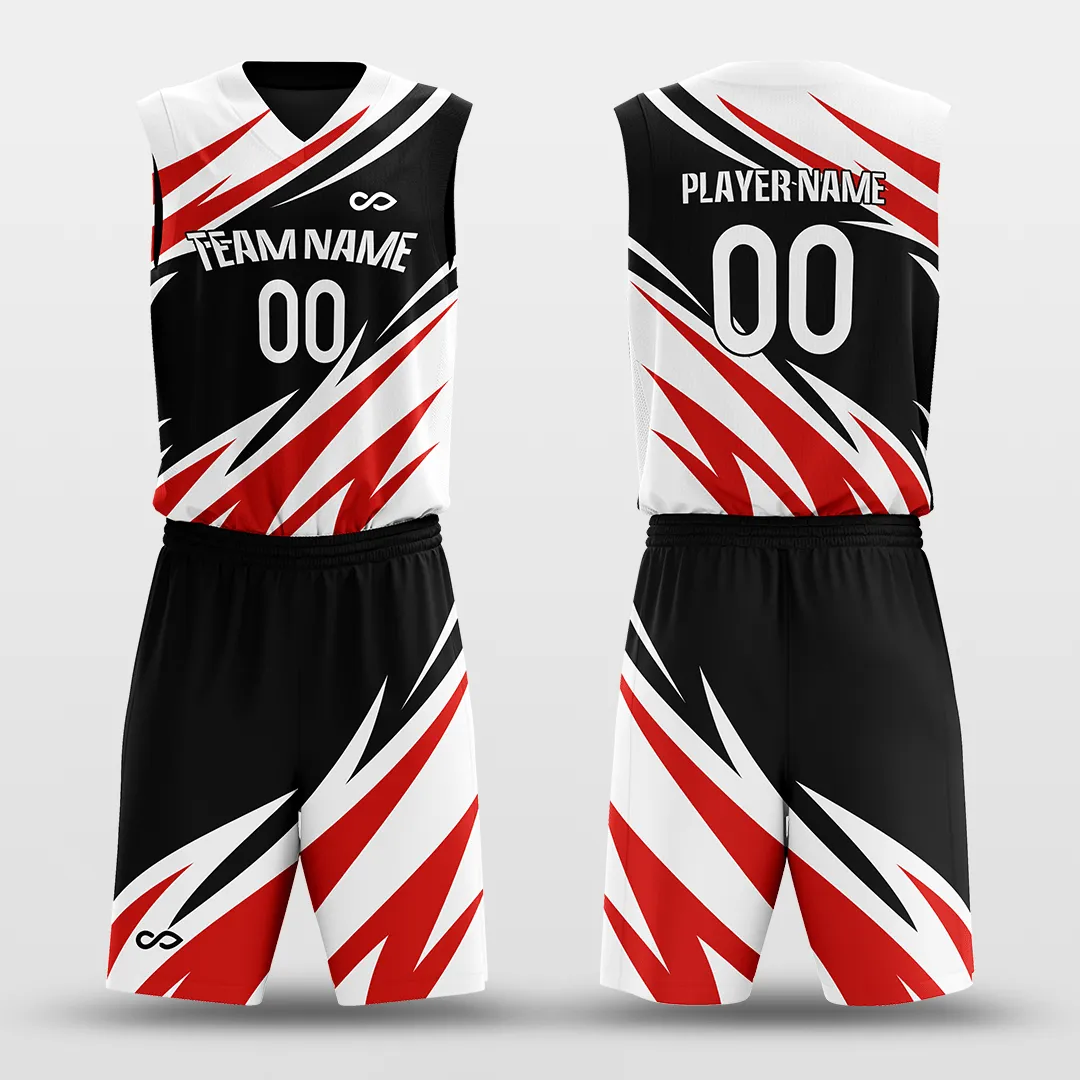 Weathering - Customized Reversible Sublimated Basketball Set