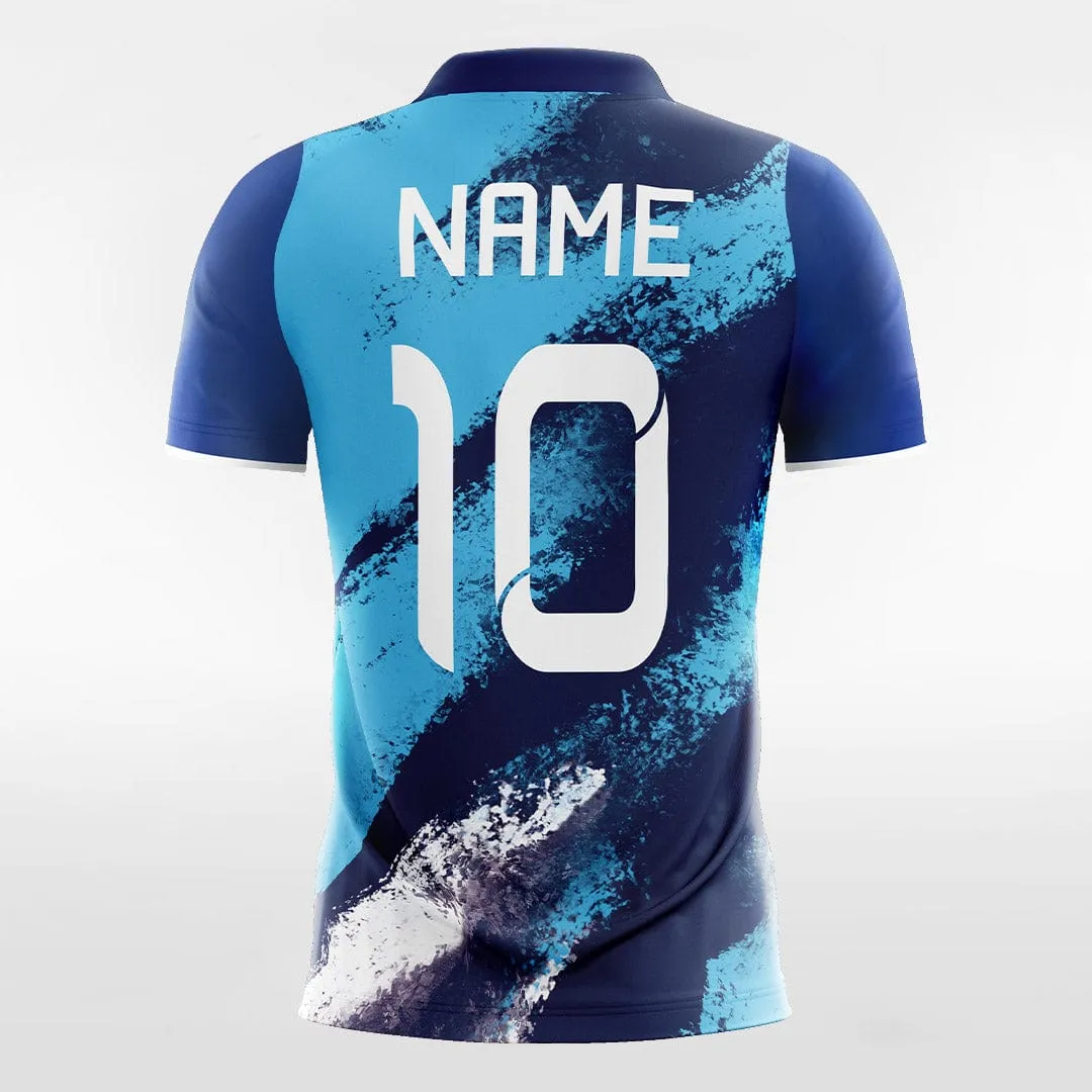 Windy Sand - Customized Men's Sublimated Soccer Jersey