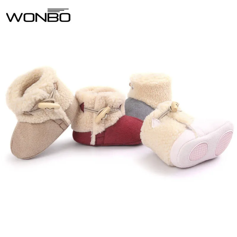 winter warm lovely baby shoes boys first walkers knitted sweater baby boots girls toddler shoes 0-1 years olds baby boy shoes