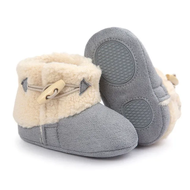 winter warm lovely baby shoes boys first walkers knitted sweater baby boots girls toddler shoes 0-1 years olds baby boy shoes