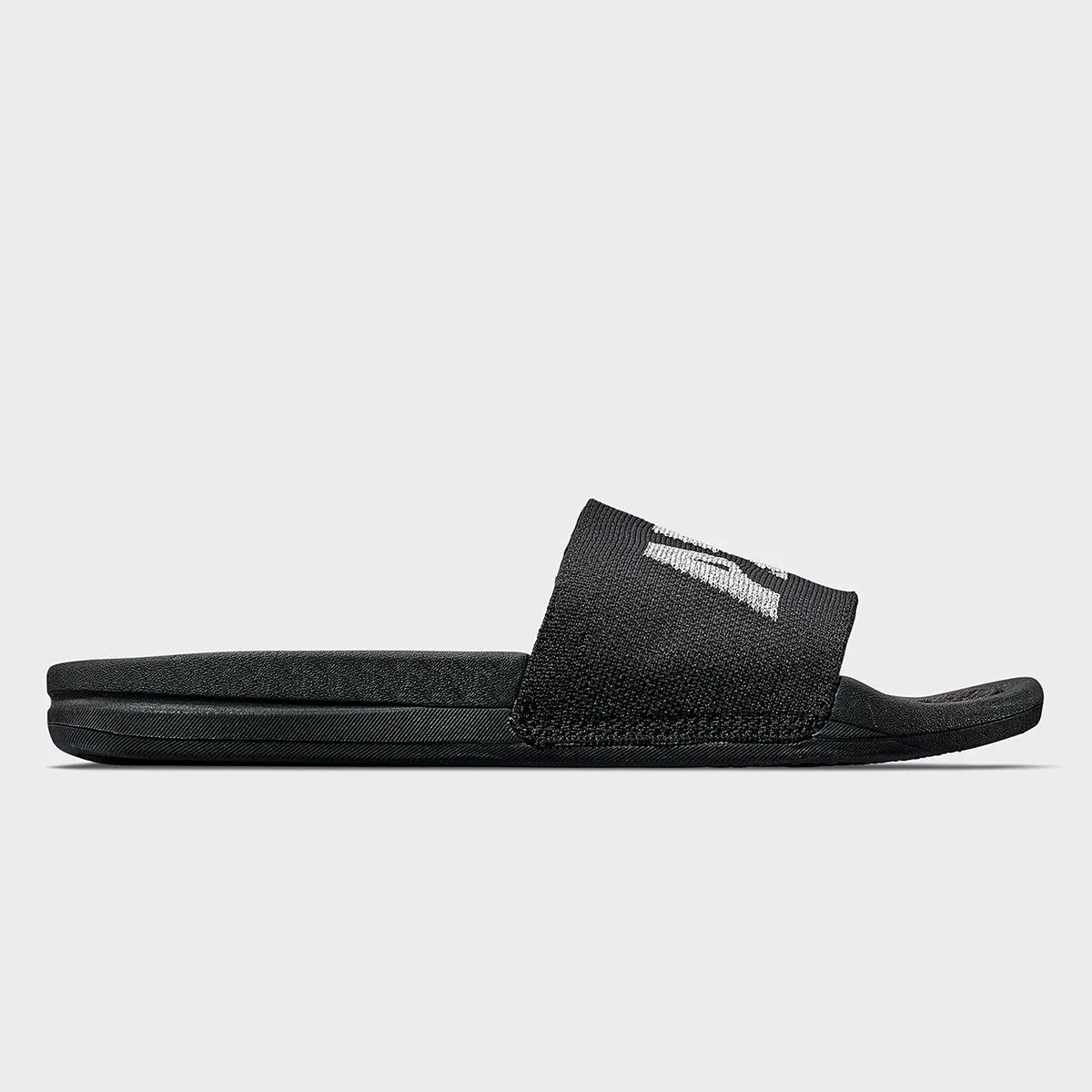 Women's Big Logo TechLoom Slide Black / Reflective Silver