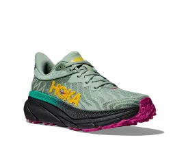 Women's Hoka Challenger 7 Color: Aloe Vera/ Black