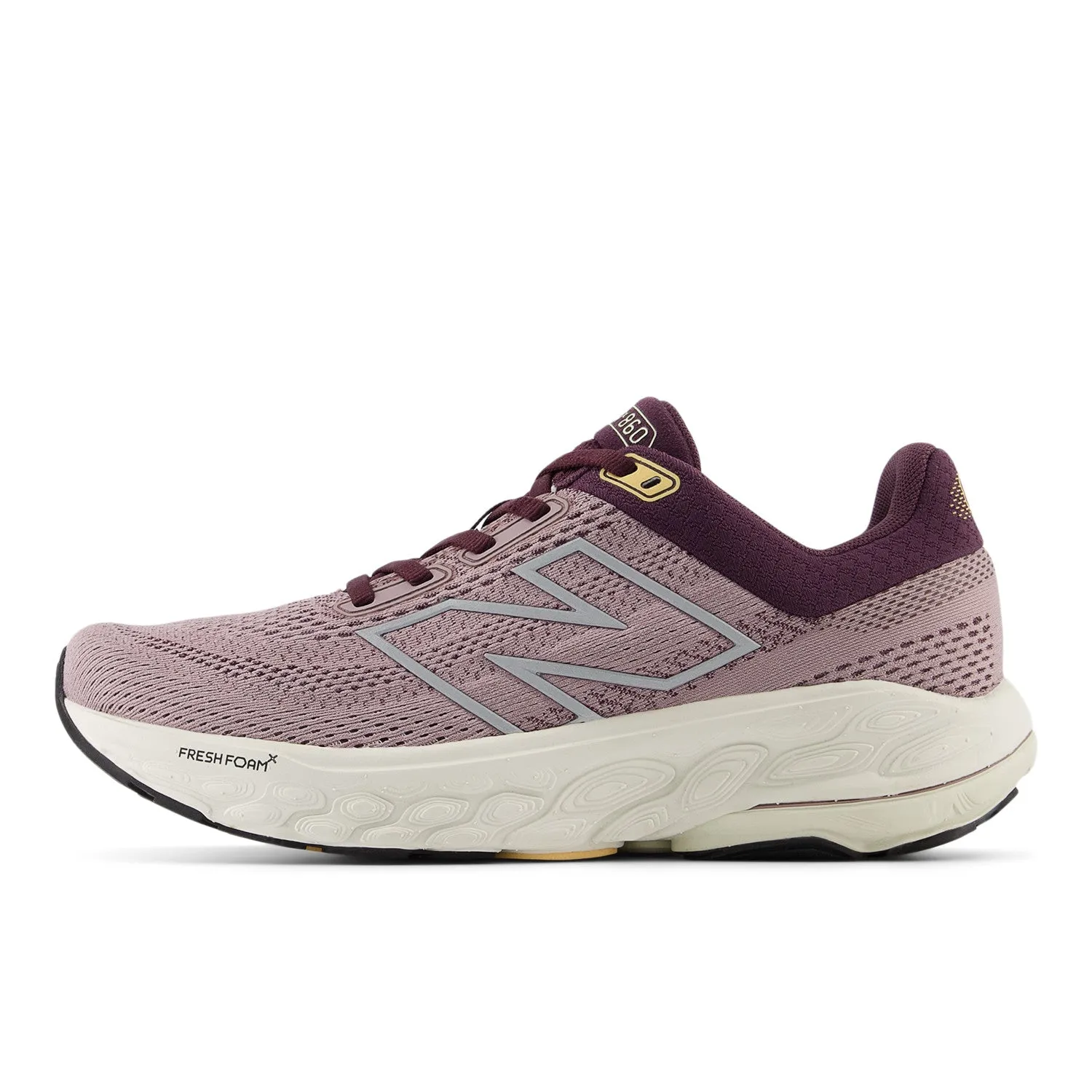 Women's New Balance Fresh Foam X 860v14 Color: Ice wine/ Plum Brown