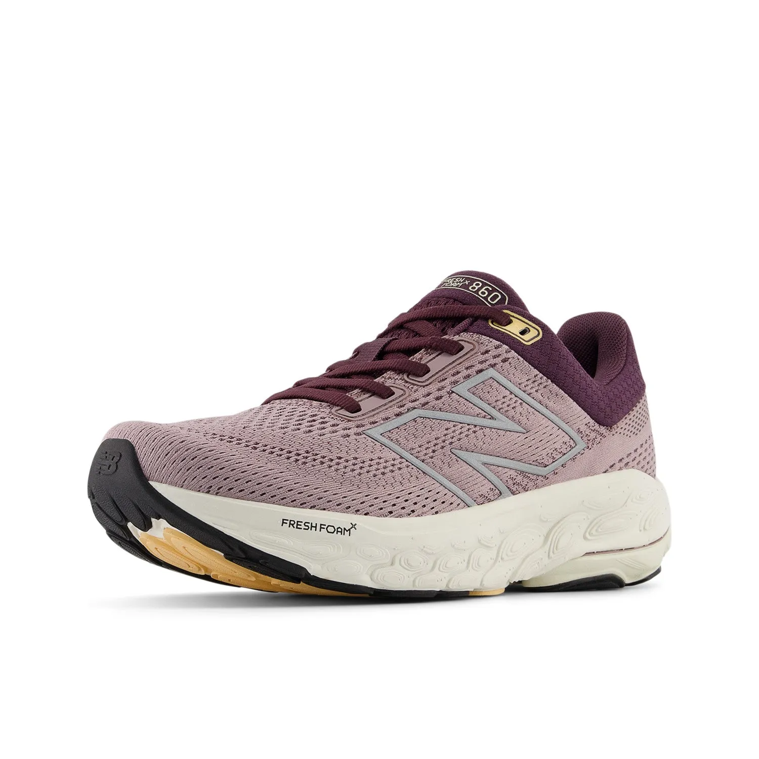 Women's New Balance Fresh Foam X 860v14 Color: Ice wine/ Plum Brown